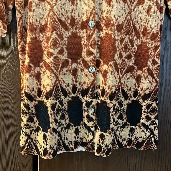 Jones New York Multicolor Button-Up Cardigan - Picture 4 of 5